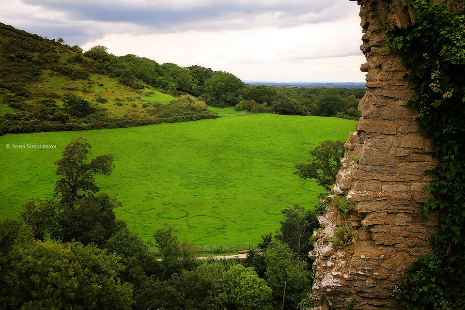Замок Корф, графство Дорсет, Англия.