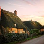 Английская деревня, графство Хэмпшир Английская деревня, графство Хэмпшир