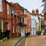 Улица в Уинчестере, графство Хэмпшир, Англия