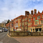 Деревня Арундел, графство Западный Сассекс, Англия Деревня Арундел, графство Западный Сассекс, Англия