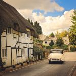 Английская деревня, графство Хэмпшир Английская деревня, графство Хэмпшир