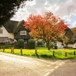 Английская деревня, графство Хэмпшир Английская деревня, графство Хэмпшир