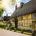 Английская деревня, графство Хэмпшир Английская деревня, графство Хэмпшир