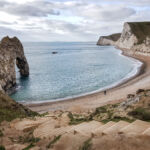 Скалистая арка Durdle Door, побережье Юрского периода